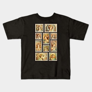 Vintage Post Collection Kids T-Shirt